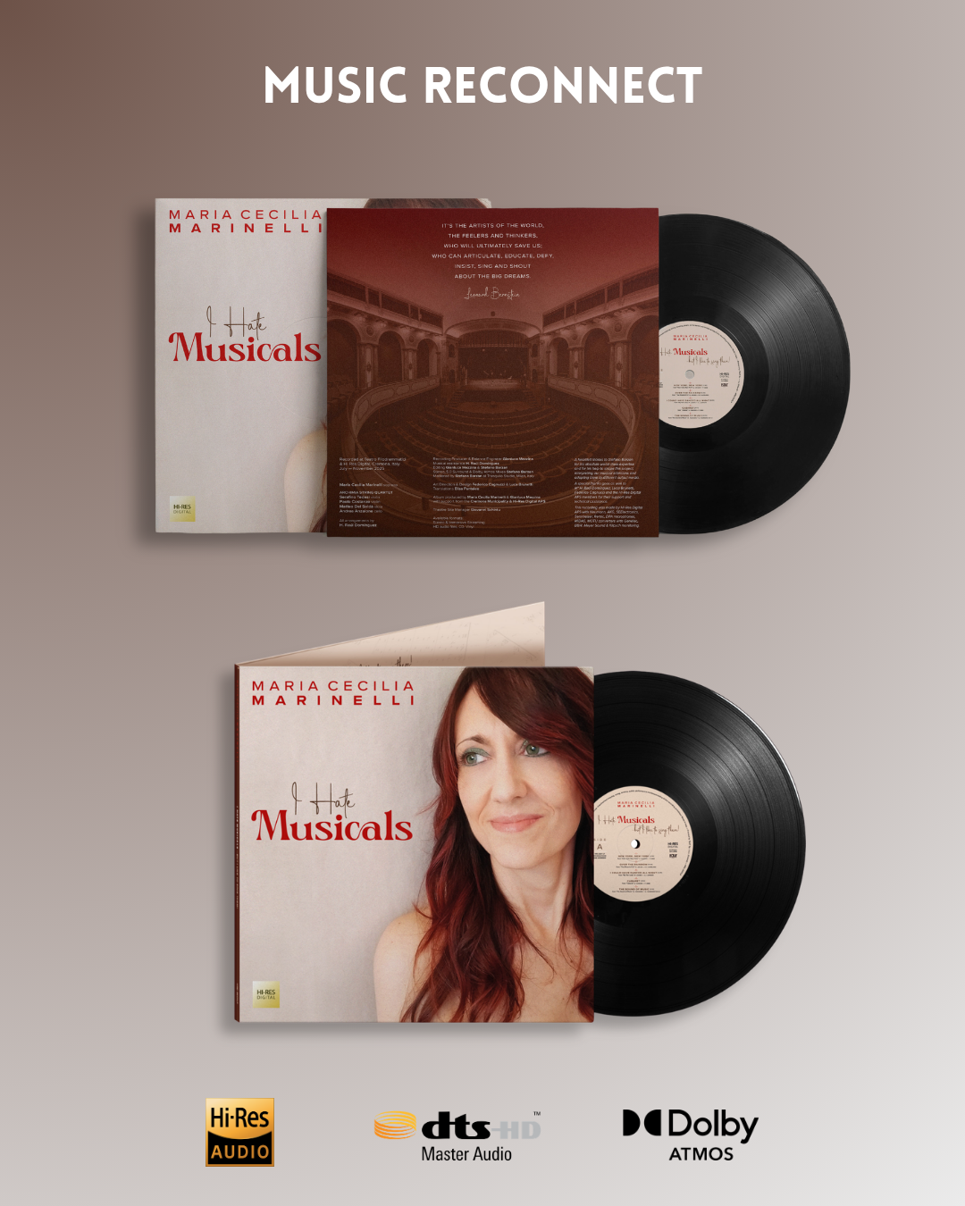 Limited Offer! Choose one Surround format and get CD or LP for FREE!